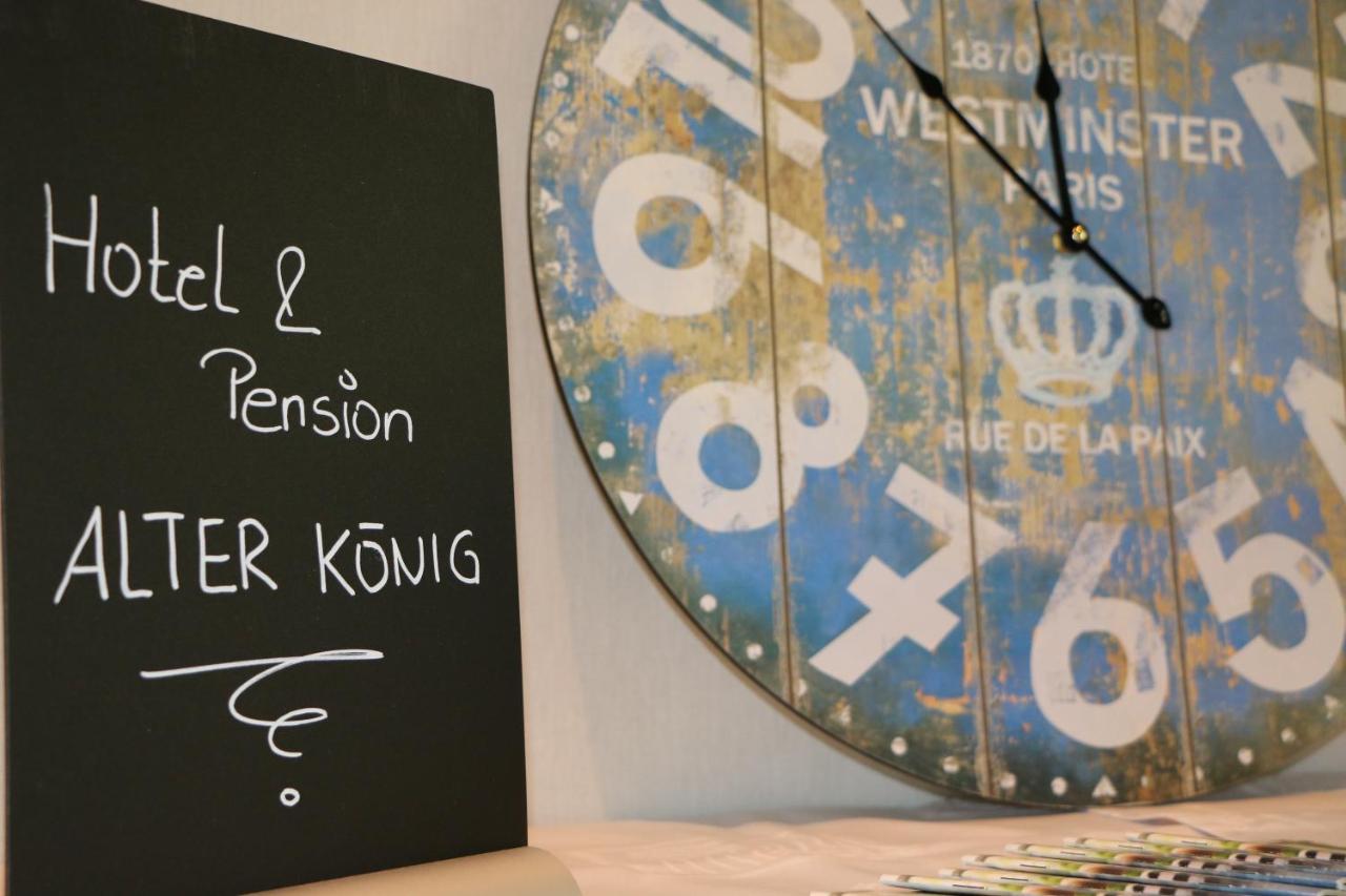 Hotel - Pension & Gaststaette "Alter Koenig" Hettstedt Екстериор снимка